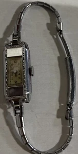 Seltene Damenuhr 20er Jahre Bulova läuft gut mit Gravur Elsa. Originalkarton. SH1 - Bild 1 von 4