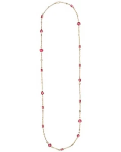 💖🌟NWT Kendra Scott Yazmin Necklace in Gold Berry Mix 🌟💖 - Picture 1 of 3