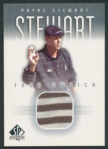 2001 SP AUTHENTIC PAYNE STEWART GOLF TOUR SWATCH CARD #PS-TS NM/MT