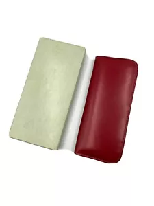 Vintage Red Card Case, New in Box - Picture 1 of 6