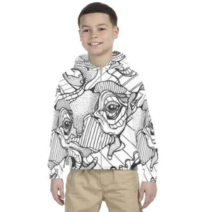 Kids Hoodie Rhino I Like My Weight Heavy Design 7434105119160 Hoodie Unisex - Picture 1 of 4
