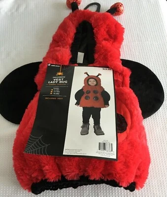 Dama Insecto Halloween Chaleco Disfraz Conjunto Talla Bebé Niño 18-24 Meses Nuevo con etiquetas Foto 1 de 4