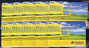 10 x Postbank Portocard 2015 mit 2 x 2 cent !!!~ - Bild 1 von 1