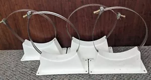 Set of 4 Sealand Vacuflush Vacuum Tank Mounting Brackets - Picture 1 of 1