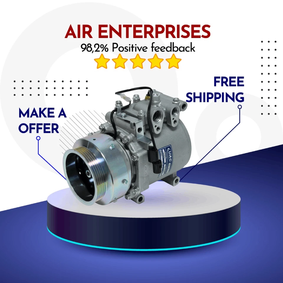 Compressor A/C Fit Dodge Colt 1994, Eagle Summit 1994-1996 - Image 1 of 1
