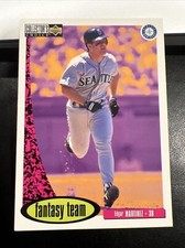 1995 Collector's Choice Edgar Martinez  Fantasy Team Seattle Mariners HOF #275