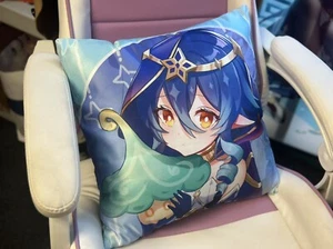 Layla Game Genshin Impact peripheral double-sided pillow Anime 17.5*17.5in US - Picture 1 of 3