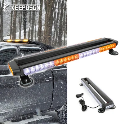 Advertencia estroboscópica 54 LED barra de luz de emergencia techo para RAM 1500 2500 3500 Durango Foto 1 de 4