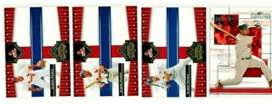 (4X) 2004 - 2005 Donruss Timelines / Champions ALBERT PUJOLS  [NrMt-Mint]