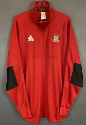MEN'S FC SUNDERLAND 2018/2019 TRAINING TOP SOCCER FOOTBALL SHIRT JERSEY SIZE XL - Image 1 of 4