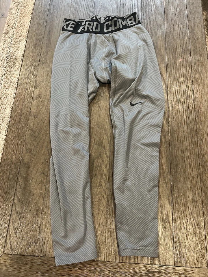 Мужские Jock Nike сжатия брюки серый спандекс трико Hyperwarm L - Изображение 1 из 1