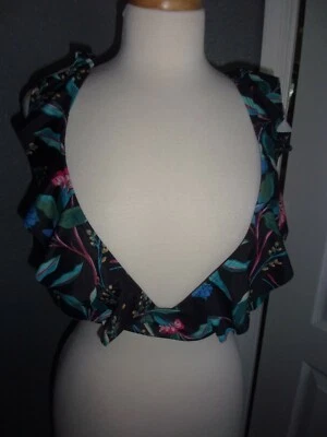 Sujetador de triatlón fijo con volantes para mujer Daisy Fuentes talla 16 Foto 1 de 3