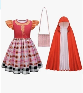 CYNICISM Winifred Costume Kids Witch Dress Girls Cosplay Outfit - Size 11-12yrs - Picture 1 of 6