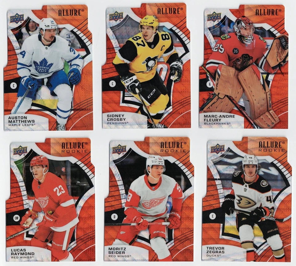 2021-22 Upper Deck Allure Orange Slice Parallel #1-150 Pick From List !! - Image 1 of 1