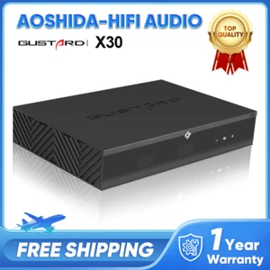 GUSTARD DAC-X30 Bridge Network Streaming Decoder Quad ESS9039SPRO x 4 MQA DAC - Picture 1 of 12