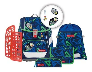Step by Step 2in1 Plus Schulranzen-Set 6-teilig Soccer Ben dunkelblau - Bild 1 von 6
