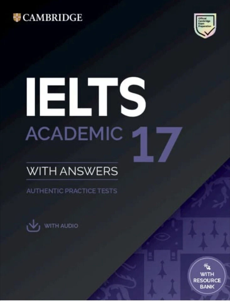 Cambridge English IELTS 17 ACADEMIC Practice Tests with Answers & AUDIO  - NEW - Image 1 of 1