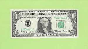 1963A ..UNCIRC $ 1 H 4619 0431 C .... 1963A $ 1 H-C SCHÖNE NOTIZ FRN - Bild 1 von 2
