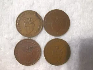 1928 M Filippine Territorio Stati Uniti moneta da 1 centesimo 1929 1930 1931 - Foto 1 di 2
