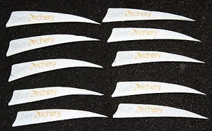 SILVER ARCHERY-GATEWAY ARCHERY , CUSTOM PREMIUM QUAILITY FEATHERS - Picture 1 of 4