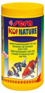 sera 07145 sera Koi Nature 1000 ml Leckerbissen aus getrockneten Seidenraupen - Bild 1 von 2