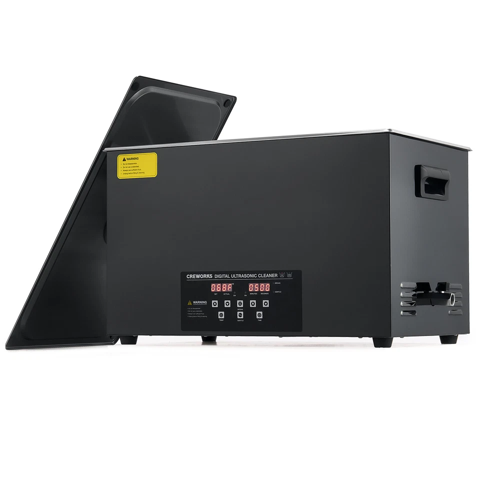 CREWORKS 2L to 30L Ultrasonic Cleaner Titanium Steel w/ Degas & Gentle Mode - Image 1 of 1