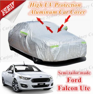 Premium Semi Tailor Made Waterproof Aluminum Car Cover Large Ford Falcon Ute XR6 - Foto 1 di 11