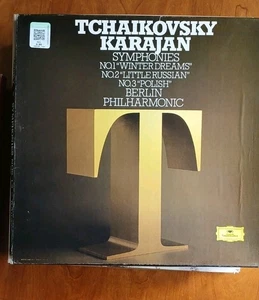 Herbert Von Karajan 3-Disc Lp Tchaikovsky: Winter Dreams / Little Russian / Poli - Picture 1 of 1