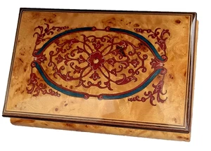 Caja de música Unione Artigiani Intarsio Sorrento Italia SR36 Torna A Surriento - Imagen 1 de 17