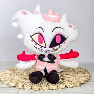 🕸️ Juguete de peluche Hazbin Hotel Angel Dust | 10" Minky Soft | Excelente exhibido - Imagen 1 de 5