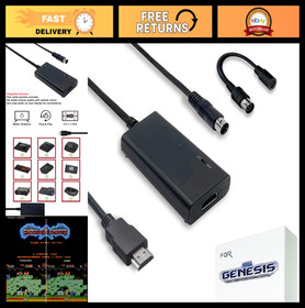 HDMI Cable for Sega Genesis, Sega CD, Sega 32X, Master System & More - High Qual