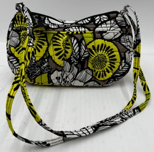 Vera Bradley Frannie Women's Handbag Multi Cotton Quilted Floral Crossbody Bag - Picture 1 of 11