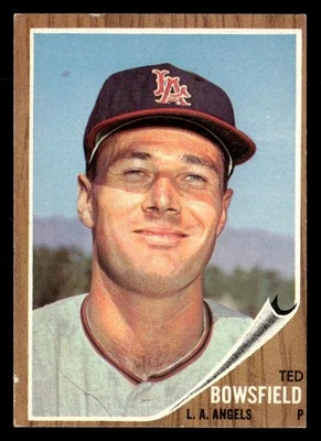 Ted Bowsfield 1962 Topps Card #369 Los Angeles Angels - Image 1 of 2