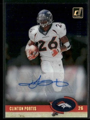 2023 Clearly Donruss #3 Clinton Portis Retro 2003 Autographs #/100 - Image 1 of 2