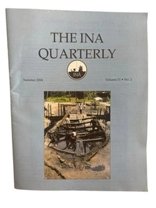 Inst Of Nautical Archaeology (INA) Quarterly Journals And Newsletter Summer 2005 - Picture 1 of 3