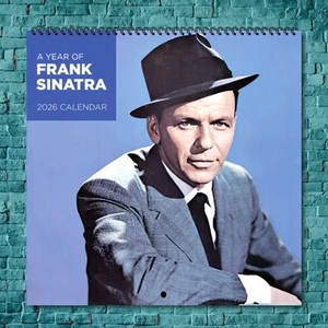 Calendario de Pared Frank Sinatra 2026, Colección Estrella 12 Meses - Imagen 1 de 4