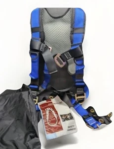 TRSMIMA Sicherheitsgurt Fallschutz - Herren Bau Ganzkörpergurt + Tasche - Bild 1 von 9