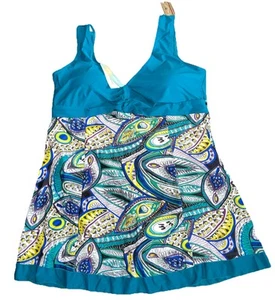 Traje de baño ecupper multicolor topo talla 5XL NUEVO CON ETIQUETAS - Imagen 1 de 4