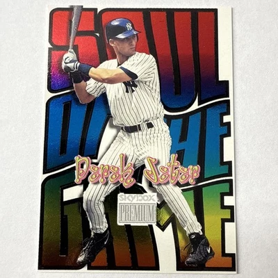 1999 SkyBox Premium: Soul of the Game #4SG Derek Jeter New York Yankees - Imagem 1 de 2