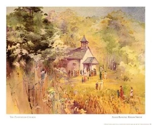 Alice Huger Smith Plantation Church Open Edition - Picture 1 of 1