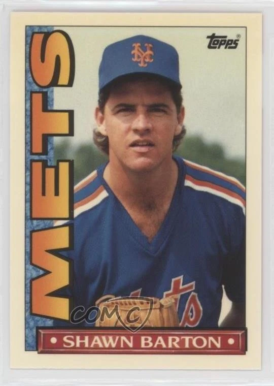 1990 Topps TV Team Sets New York Mets Shawn Barton #35 - Image 1 of 2
