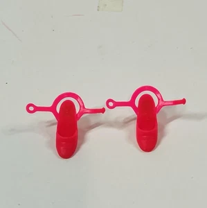 Vintage Barbie Superstar Era Shoes Squishy Ankle Strap Heels Hot Pink Philippine - Picture 1 of 4