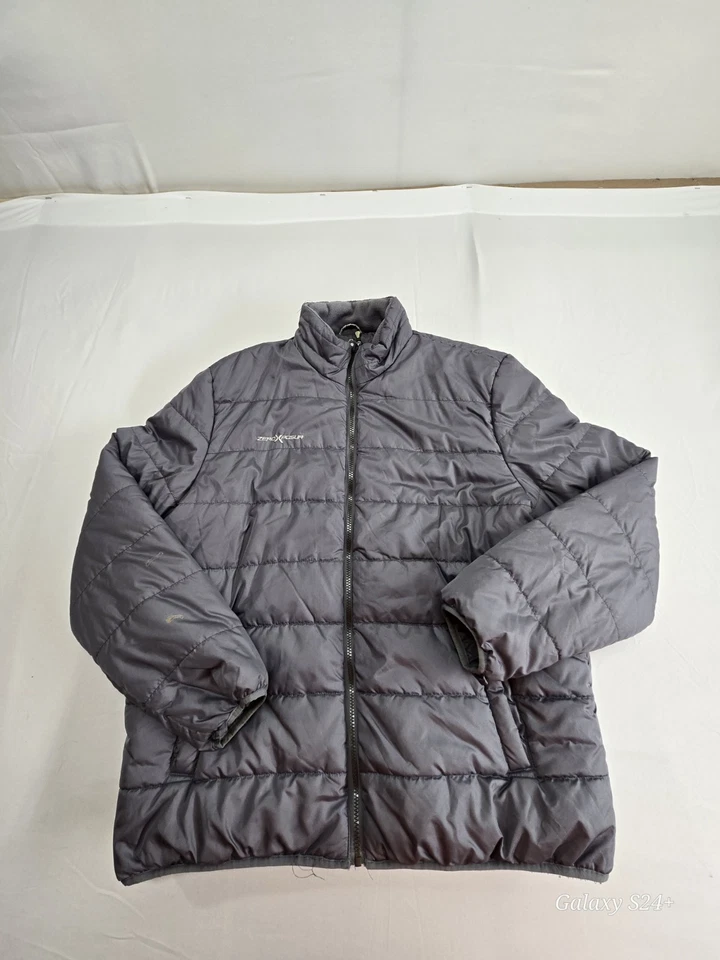 ZeroXposur Puffer Jacket Mens Large ThermoCloud Coat Quilted Slate Heather Gray - Image 1 of 1