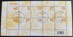 AUSTRIA 2025 BLOQUE VERANO SELLADO / AUSTRIA SUMMER SHEET ¡NUEVO!!! - Imagen 1 de 1