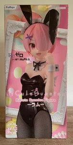 Furyu Re zero figure Ram BiCute Bunny Figure JP - Picture 1 of 2