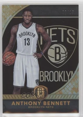 2016-17 Panini Gold Standard Black /15 Anthony Bennett #7 - Image 1 of 2
