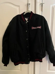Vintage Pro Elite Tampa Bay Buccaneers Varsity Fleece Jacket Size XL NFL - Picture 1 of 6