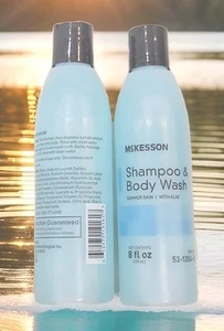 LOTE DE 2.McKesson Champú y Jabón Corporal Verano Aroma Lluvia con Aloe- 8 OZ. --2 Ct - Imagen 1 de 1