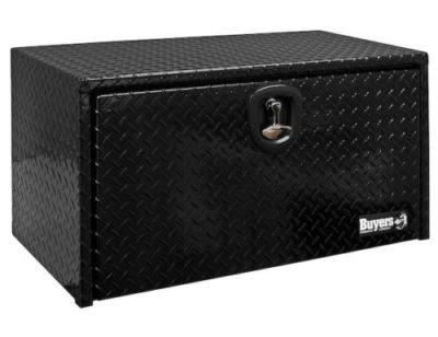 Buyers Products 1725135, 24x24x36 Black Diamond Tread Aluminum Underbody Toolbox - Image 1 of 3