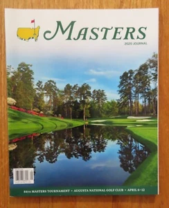 2020 THE MASTERS Journal Augusta, Georgia Program Dustin Johnson Winner - Bild 1 von 1